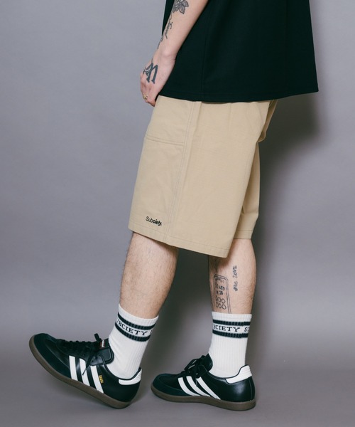 Subciety（サブサエティ）の「BAKER SHORTS（その他パンツ・メンズ・ベージュ/オリーブ/ブラック・X-LARGE/LARGE/MEDIUM/SMALL）」の10枚目の写真