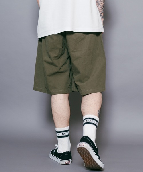 Subciety（サブサエティ）の「BAKER SHORTS（その他パンツ・メンズ・ベージュ/オリーブ/ブラック・X-LARGE/LARGE/MEDIUM/SMALL）」の6枚目の写真