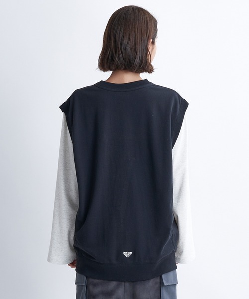 ROXY(ロキシー)の「STAY FLEXIBLE/ロキシーリブベスト(ベスト・レディース・ホワイト/ブラック/グレー・LARGE/MEDIUM/SMALL)」の12枚目の写真
