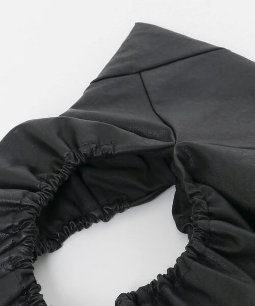 SENSE OF PLACE by URBAN RESEARCH（センスオブプレイスバイアーバンリサーチ）の「ギャザーハンドバッグ（ハンドバッグ・レディース・アイボリー/ブラック/レッド・ONE）」の12枚目の写真