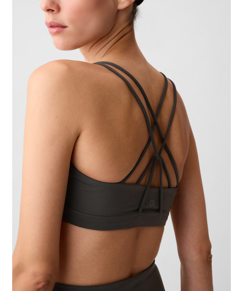 GapFit パワー ミディアムインパクト ストラップスポーツブラ