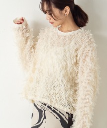 MILLION CARATS | 【STYLE4】チュールスモッキングトップス(Tシャツ/カットソー)