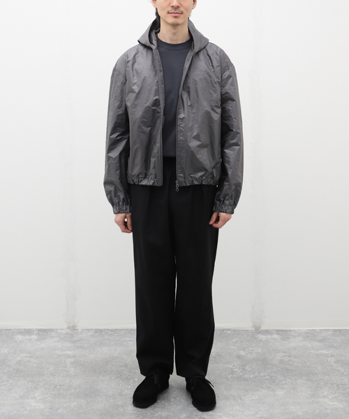 EDIFICE LA BOUCLE（エディフィスラブークル）の「【LA BOUCLE / ラブ―クル】NY/PE メモリーヴィンテージ タンブラー フード ブルゾン（マウンテンパーカー・メンズ・チャコールグレー/カーキ・FREE）」の20枚目の写真