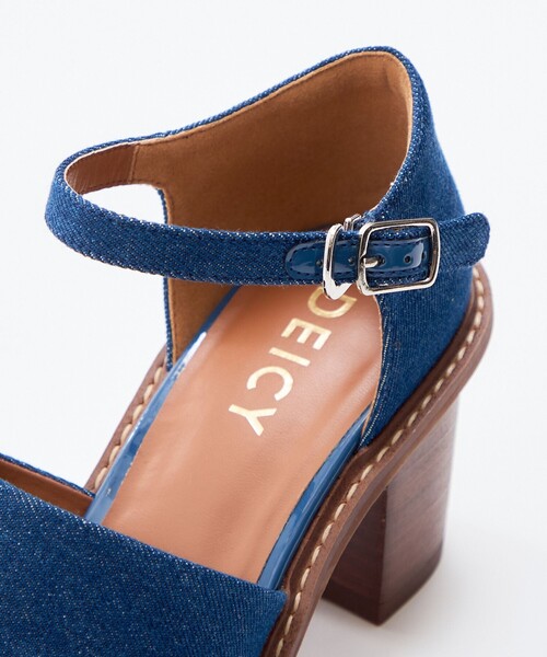 DEICY(デイシー)の「アンクルストラップサンダル(サンダル・レディース・ブルー/ブラック/ベージュ・M/L/S)」の9枚目の写真