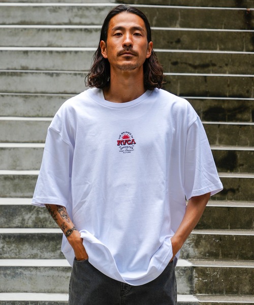 【送料無料】RVCA メンズ 【ALL TIME】 SIDE SLIT ST Ｔシャツ 送料無料】RVCA メンズ 【ALL TIME】 SIDE SLIT ST Tシャツ