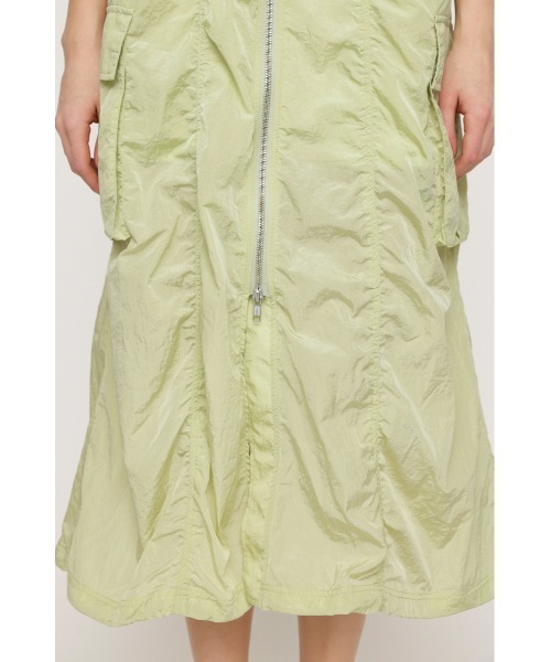 SLY FRONT ZIP GATHER CAMI ワンピース SLY | FRONT ZIP GATHER CAMI ワンピース (ワンピース(ロング