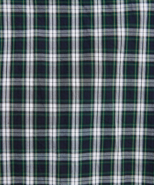 CHILD WOMAN（チャイルドウーマン）の「☆ギザタータン キャップスリーブ クレリックシャツワンピース（ワンピース・レディース・グリーン/レッド・FREE）」の8枚目の写真