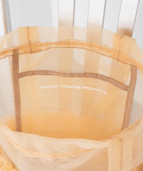 THEATRE PRODUCTS（シアタープロダクツ）の「【THEATRE PRODUCTS/シアタープロダクツ】オーガンジーフリルトート（トートバッグ・レディース・アイボリー/ブラック・FREE）」の15枚目の写真