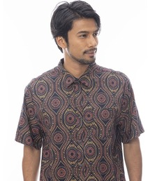 BILLABONG メンズ SUNDAYS SS 半袖シャツ 【2024年春夏モデル】/ビラボンボタニカル総柄半袖シャツ