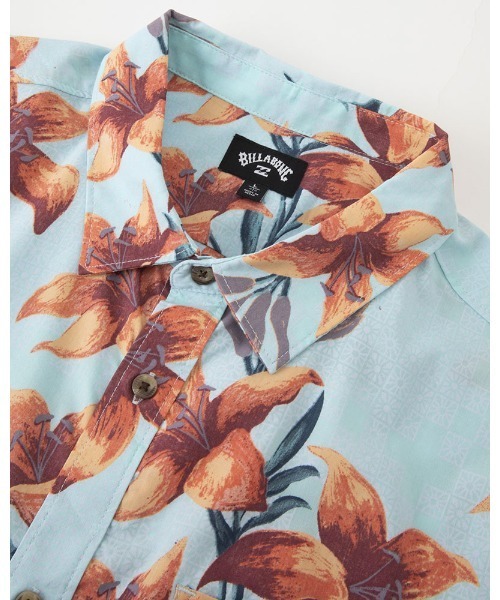BILLABONG（ビラボン）の「BILLABONG メンズ SUNDAYS SS 半袖シャツ 【2024年春夏モデル】/ビラボンボタニカル総柄半袖シャツ（シャツ/ブラウス・メンズ・ブルー系その他/マルチ/ホワイト系その他/ネイビー・X-LARGE/MEDIUM/LARGE）」の13枚目の写真