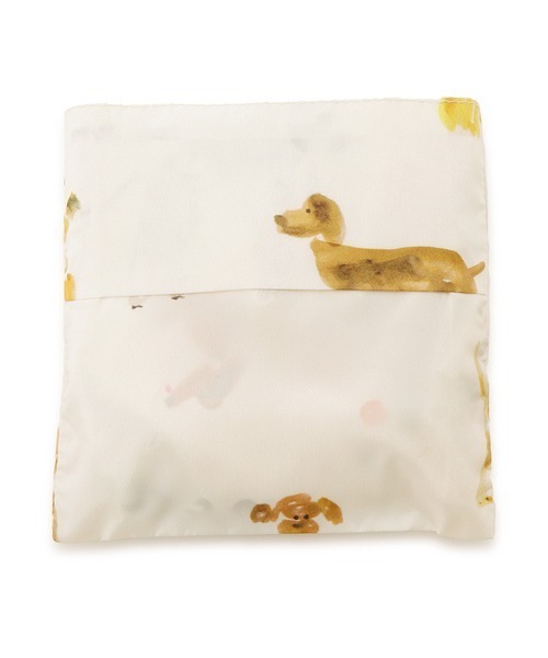 gelato pique（ジェラートピケ）の「【ヒラノトシユキ】DOG柄エコバッグM（エコバッグ/サブバッグ・レディース・オフホワイト・FREE）」の8枚目の写真