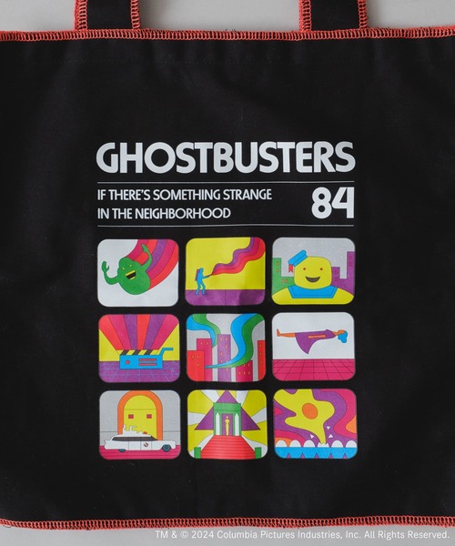 BIRTHDAY BAR(バースデイバー)の「【GHOSTBUSTERS】スクエアメロートートバッグ(トートバッグ・レディース・ブラック/ネイビー・フリー)」の9枚目の写真