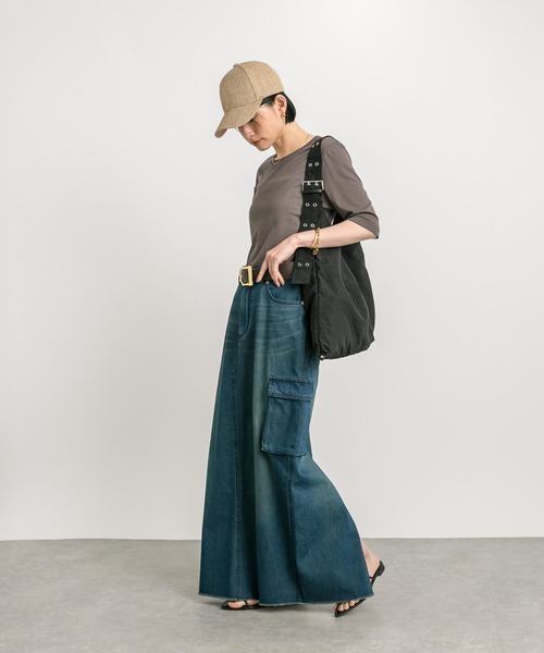 RIVE DROITE（リヴドロワ）の「HATOMEナイロンショルダー（ショルダーバッグ・レディース・ブラック/ダークグレー・FREE）」の16枚目の写真