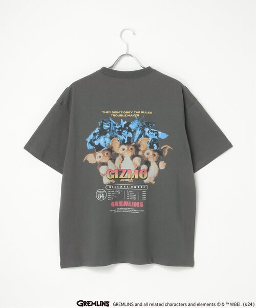 VENCEEXCHANGE(ヴァンスエクスチェンジ)の「GREMLINS グレムリン ギズモ プリントTシャツ(Tシャツ/カットソー・メンズ・ブラック/チャコールグレー/その他2/ホワイト・M/LL/L)」の3枚目の写真