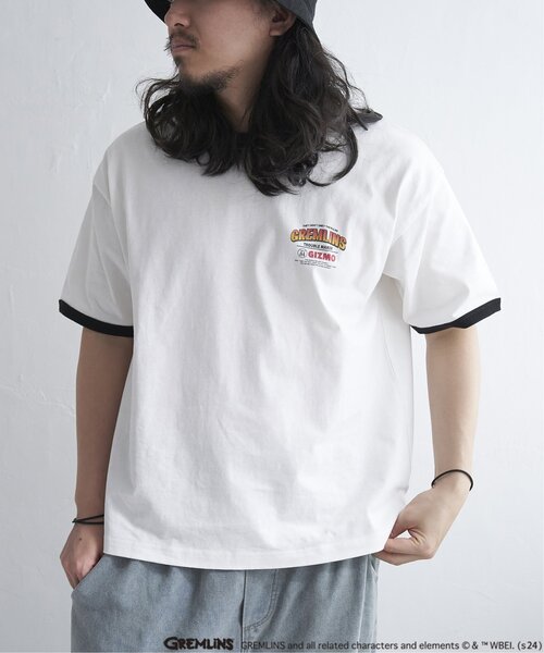 VENCEEXCHANGE(ヴァンスエクスチェンジ)の「GREMLINS グレムリン ギズモ プリントTシャツ(Tシャツ/カットソー・メンズ・ブラック/チャコールグレー/その他2/ホワイト・M/LL/L)」の6枚目の写真
