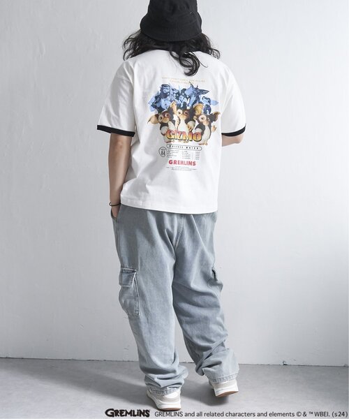 VENCEEXCHANGE(ヴァンスエクスチェンジ)の「GREMLINS グレムリン ギズモ プリントTシャツ(Tシャツ/カットソー・メンズ・ブラック/チャコールグレー/その他2/ホワイト・M/LL/L)」の9枚目の写真