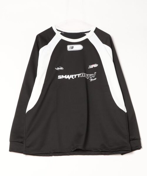 MGV（エムジーヴィー）の「Two-tone uniform-like top（Tシャツ/カットソー・レディース・ブラック/ブラウン・MEDIUM/LARGE/X-LARGE）」の7枚目の写真