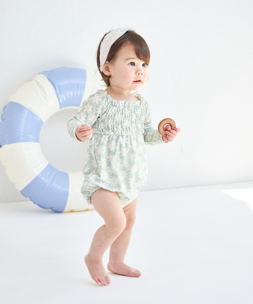 pairmanon（ペアマノン）の「【UVカット】【水着 スイムウェア】【ベビー】 長袖水着（その他ベビーウェア・キッズ・ピンク系その他/ブルー系その他2/ピンク系その他2/ブルー系その他/ピンク系その他3/グリーン系その他/ドット/ブルー系その他3・90/80）」の20枚目の写真