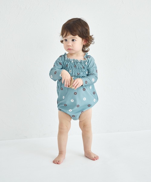 pairmanon（ペアマノン）の「【UVカット】【水着 スイムウェア】【ベビー】 長袖水着（その他ベビーウェア・キッズ・ピンク系その他/ブルー系その他2/ピンク系その他2/ブルー系その他/ピンク系その他3/グリーン系その他/ドット/ブルー系その他3・90/80）」の22枚目の写真