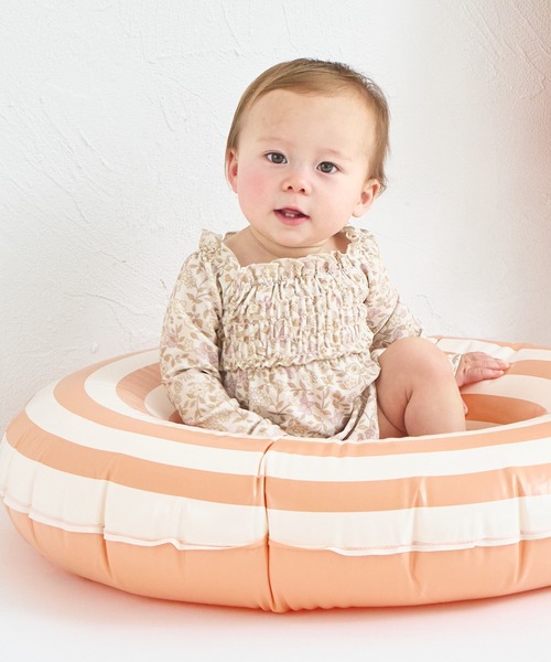 pairmanon（ペアマノン）の「【UVカット】【水着 スイムウェア】【ベビー】 長袖水着（その他ベビーウェア・キッズ・ピンク系その他/ブルー系その他2/ピンク系その他2/ブルー系その他/ピンク系その他3/グリーン系その他/ドット/ブルー系その他3・90/80）」の14枚目の写真