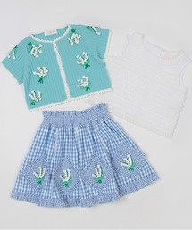 mezzo piano（メゾピアノ）の「35th　スズラン　ボレロ＆スカートセット（セットアップ）」