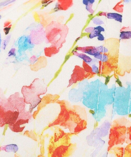 SHIPS（シップス）の「SHIPS KIDS:〈UVカット〉リバティ ベビー ハット（ハット・キッズ・ホワイト系その他・SMALL/X-SMALL/MEDIUM）」の4枚目の写真