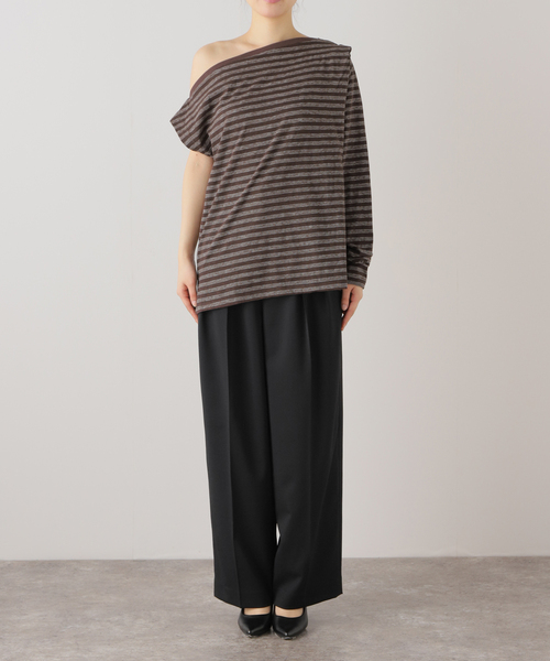 セール】KURO 別注 ONE SHOULDER TEE：Tシャツ（Tシャツ