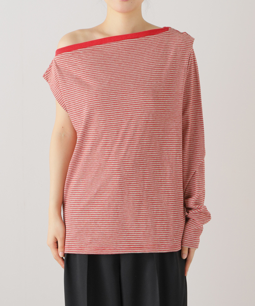 セール】KURO 別注 ONE SHOULDER TEE：Tシャツ（Tシャツ