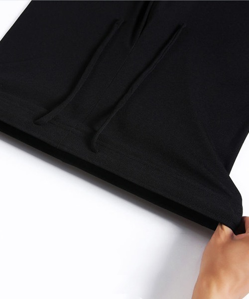 Lace Ladies（レースレディース）の「ソリッドカラー ワイド ストレート イージー ロングパンツ 水着 水陸両用（ラッシュガード・レディース・ベージュ/ブラック/アイボリー/グリーン/ブルー/グレー・FREE）」の16枚目の写真