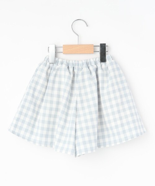 SHOO・LA・RUE（シューラルー）の「◆【110-140cm】ギンガムチェックセットアップ（セットアップ・キッズ・サックスブルー系1/ブラック系1・14/13/12/11）」の13枚目の写真