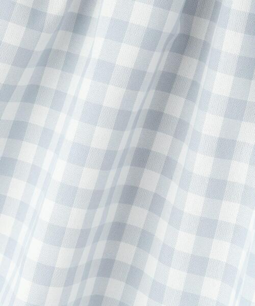 SHOO・LA・RUE（シューラルー）の「◆【110-140cm】ギンガムチェックセットアップ（セットアップ・キッズ・サックスブルー系1/ブラック系1・14/13/12/11）」の17枚目の写真