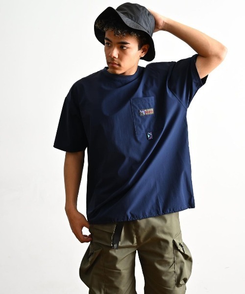 【WILDERNESS EXPERIENCE】Back mesh TEE/バックメッシュ切り替えTシャツ（Tシャツ/カットソー）｜WILDERNESS EXPERIENCE（ウィルダネスエクスペリエンス）
