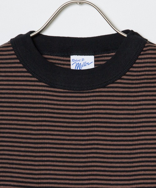 MILLER(ミラー)の「R.P.miller/ミラー Prib 5S Tee Tシャツ(Tシャツ/カットソー・レディース・ブラウン/グリーン/オフホワイト/グレー/ライム・FREE)」の11枚目の写真