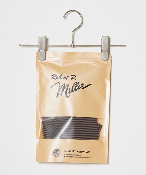 MILLER(ミラー)の「R.P.miller/ミラー Prib 5S Tee Tシャツ(Tシャツ/カットソー・レディース・ブラウン/グリーン/オフホワイト/グレー/ライム・FREE)」の9枚目の写真