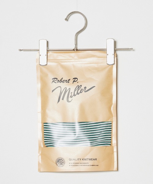 MILLER(ミラー)の「R.P.miller/ミラー Prib 5S Tee Tシャツ(Tシャツ/カットソー・レディース・ブラウン/グリーン/オフホワイト/グレー/ライム・FREE)」の10枚目の写真