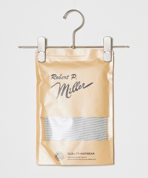 MILLER(ミラー)の「R.P.miller/ミラー Prib 5S Tee Tシャツ(Tシャツ/カットソー・レディース・ブラウン/グリーン/オフホワイト/グレー/ライム・FREE)」の8枚目の写真