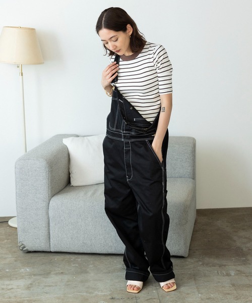 MILLER(ミラー)の「R.P.miller/ミラー Prib 5S Tee Tシャツ(Tシャツ/カットソー・レディース・ブラウン/グリーン/オフホワイト/グレー/ライム・FREE)」の18枚目の写真