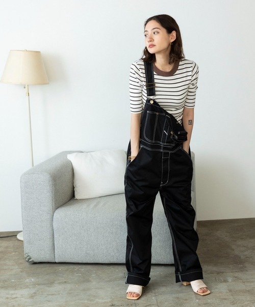 MILLER(ミラー)の「R.P.miller/ミラー Prib 5S Tee Tシャツ(Tシャツ/カットソー・レディース・ブラウン/グリーン/オフホワイト/グレー/ライム・FREE)」の19枚目の写真