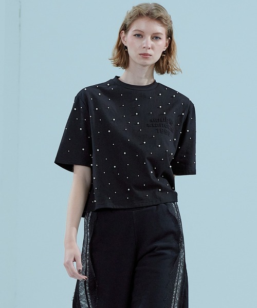 ダブルスタンダードクロージング☆パールロゴTシャツ DOUBLE STANDARD CLOTHING（ダブルスタンダードクロージング）の