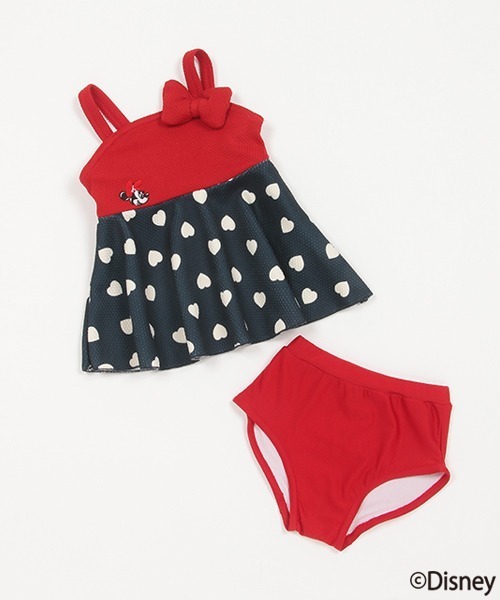 petit main(プティマイン)の「SWIM【Disney】セットアップ水着(水着・キッズ・レッド/ラベンダー・80cm/90cm/100cm/110cm/120cm/130cm)」の5枚目の写真