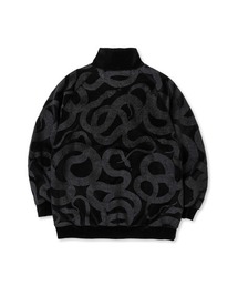 CALEE（キャリー）の「VELOUR TRACK JACKET ＜SNAKE PATTERN 