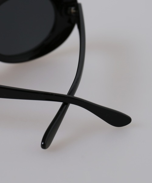 SIDEWAY STANCE(サイドウェイスタンス)の「【SIDEWAY STANCE】オーバルサングラス(サングラス・メンズ・ブラック/ホワイト/ブラウン・FREE)」の13枚目の写真