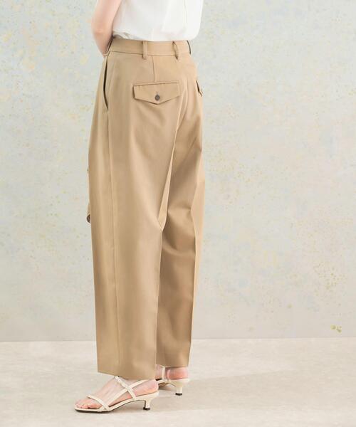 URBAN RESEARCH ROSSO WOMEN（アーバンリサーチ　ロッソ）の「タックコクーンパンツ（その他パンツ・レディース・オフホワイト/ブラック/ベージュ・38/36）」の3枚目の写真