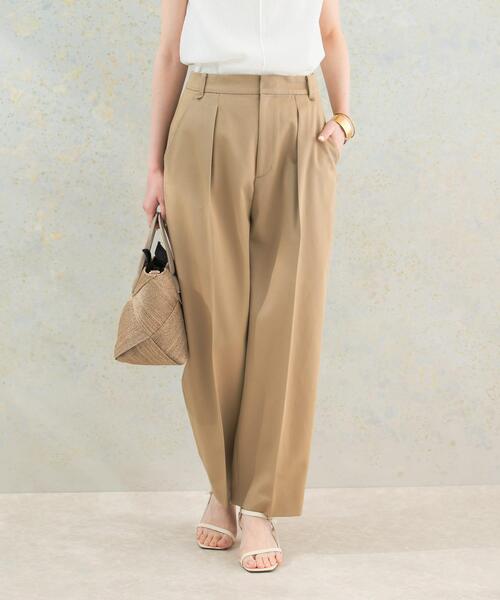 URBAN RESEARCH ROSSO WOMEN（アーバンリサーチ　ロッソ）の「タックコクーンパンツ（その他パンツ・レディース・オフホワイト/ブラック/ベージュ・38/36）」の12枚目の写真