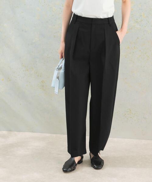 URBAN RESEARCH ROSSO WOMEN（アーバンリサーチ　ロッソ）の「タックコクーンパンツ（その他パンツ・レディース・オフホワイト/ブラック/ベージュ・38/36）」の22枚目の写真