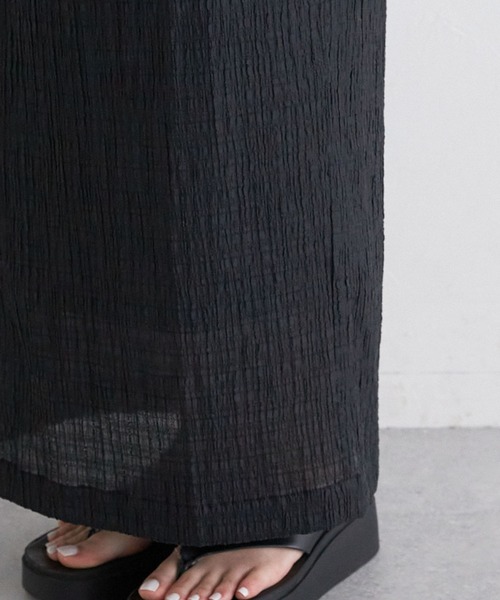 RAGEBLUE（レイジブルー）の「シャーリングIラインスカート（スカート・レディース・ブラック系その他/イエロー/ブラック・FREE）」の22枚目の写真