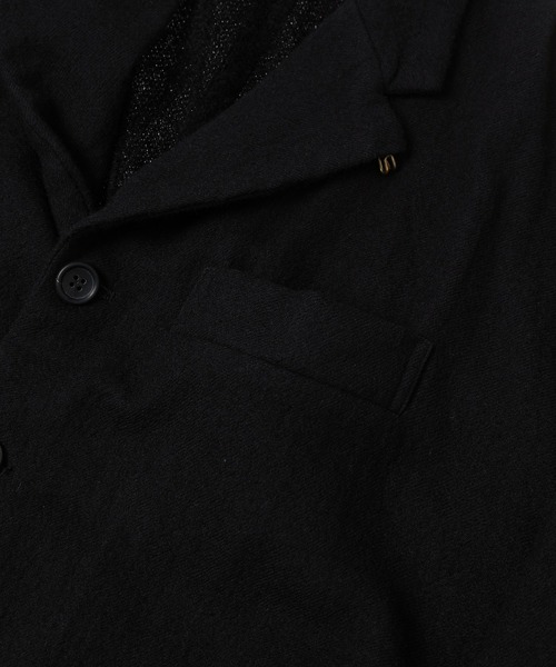 DIGAWEL(ディガウェル)の「Jacket (garment wash)(テーラードジャケット・メンズ・ブラック・2)」の7枚目の写真