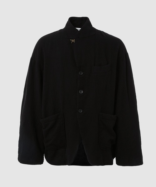 DIGAWEL(ディガウェル)の「Jacket (garment wash)(テーラードジャケット・メンズ・ブラック・2)」の5枚目の写真