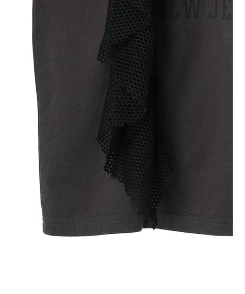 Sugar spoon（シュガースプーン）の「・SUGAR　SPOON　TIGERptラッフルフレンチT（Tシャツ/カットソー・レディース・アイボリー/チャコールグレー/ネイビー・FREE）」の12枚目の写真