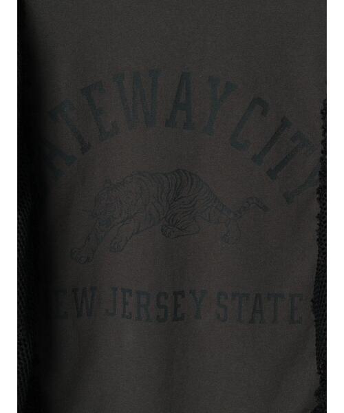 Sugar spoon（シュガースプーン）の「・SUGAR　SPOON　TIGERptラッフルフレンチT（Tシャツ/カットソー・レディース・アイボリー/チャコールグレー/ネイビー・FREE）」の10枚目の写真